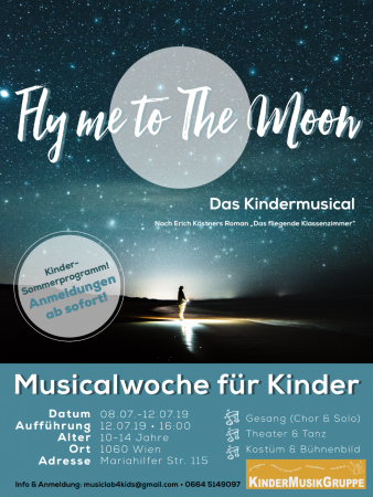 Musicalkurs in den Sommerferien 2019