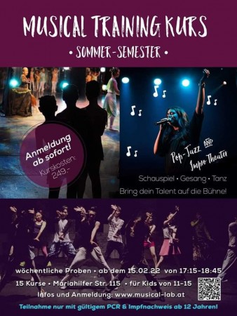Musicaltrainingsworkshop für Kinder und Jugendliche